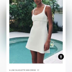 Zara A-line mini dress NWT SOLD OUT - perfect for graduation or bridal events!